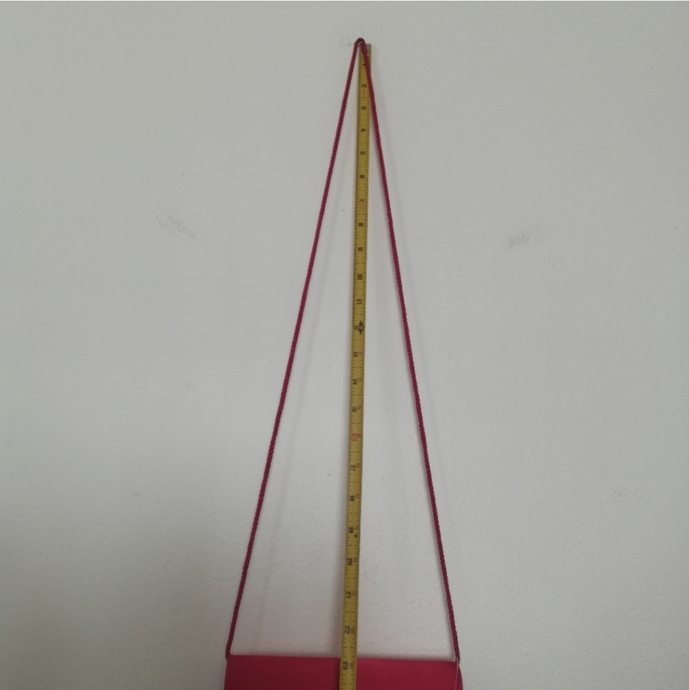 NWT Valerie Stevens Red Satin Dress Evening Shoulder Bag - Picture 12 of 12